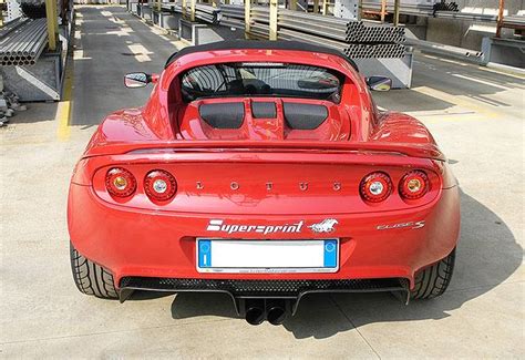 Scarico Sportivo Per Lotus Elise S Supercharged Lotus Elise S