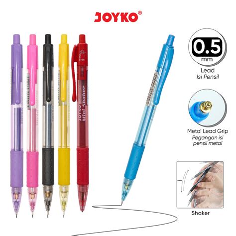 Jual Mechanical Pencil Pensil Mekanik Joyko MP 23 0 5 Mm Shopee Indonesia