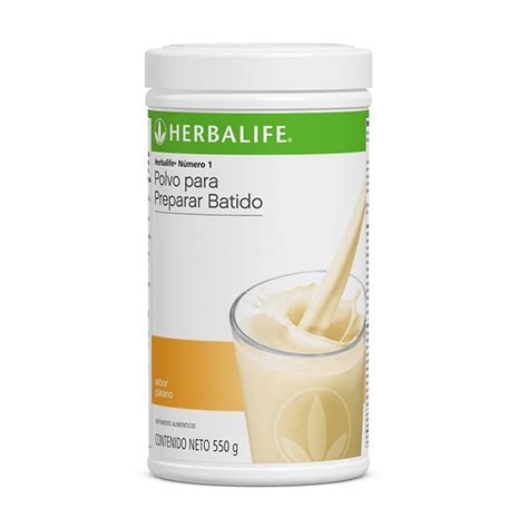 Fórmula 1 Batido Nutricional Plátano 550g Herbalife Nutrition México