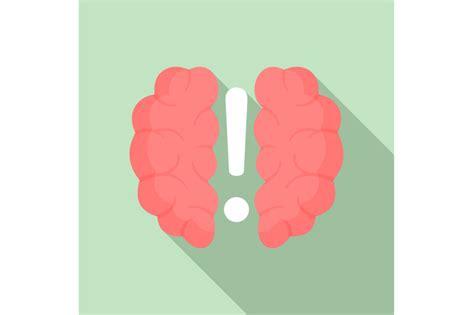 Brain Solution Icon Flat Style By Anatolir56 Thehungryjpeg