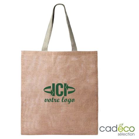 Sac En Toile De Jute Publicitaire VISTER Cadactuel