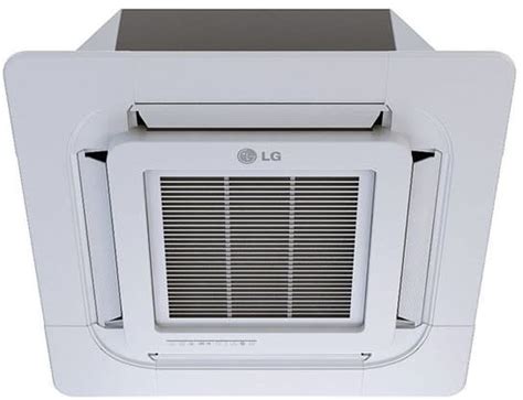 Lg Lcn128hv4 12000 Btu 4 Way Cassette Ceiling Mounted Indoor Unit With 13800 Btu Heating