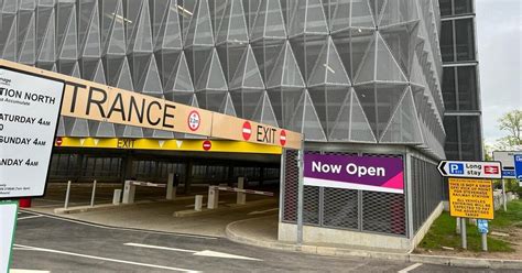 Stevenage S New Multi Storey Town Centre Car Park Opens With Opening