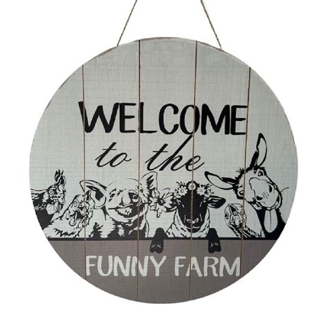 Backyard Expressions Funny Farm Wall Hanger 911572 Rural King