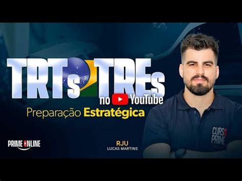 Prepara O Estrategica Rju Prof Lucas Martins Youtube