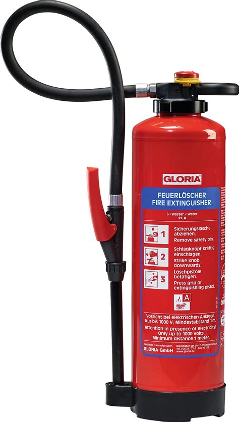 Feuerlöscher Gloria WKL 6 PRO 9 PRO DIN EN 3 ideal für Li Ionen