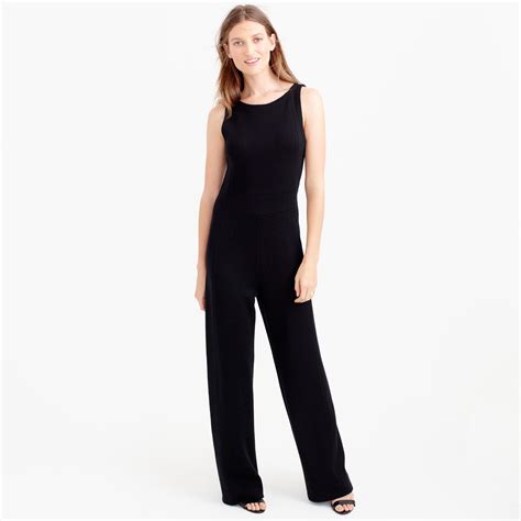 Collection Jumpsuit In Merino Wool Damsel In A Dress Lace Trim Cami