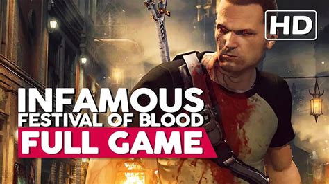 Infamous Festival Of Blood Full Game Walkthrough PS3 HD No