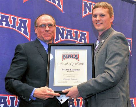 Carrolls Emmert Inducted Into Naia Football Hall Of Fame