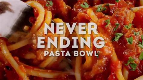 Olive Garden Never Ending Pasta Bowl Tv Commercial Back And Better