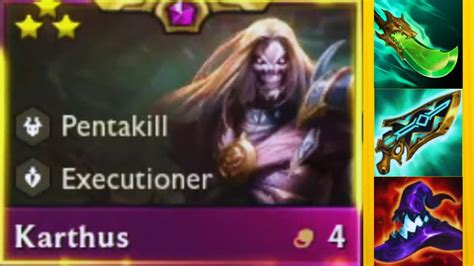 7 Pentakill ⭐⭐⭐ 3 Star Karthus Tft Set 10 Youtube