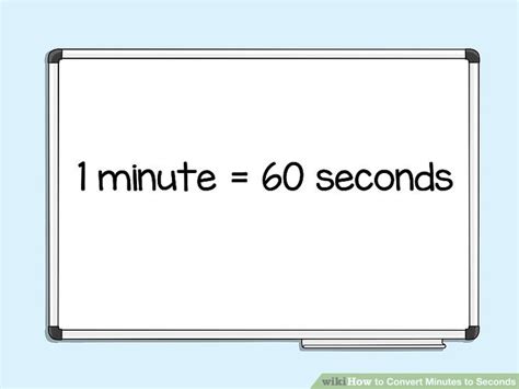 4 Ways To Convert Minutes To Seconds Wikihow