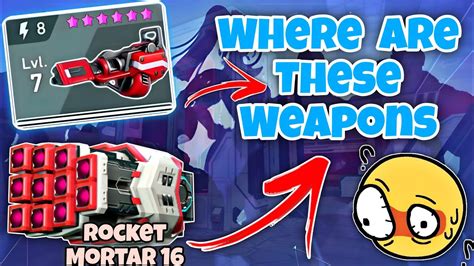 Rocket Mortar 16 And Autocannon 8 Mech Arena Secret Weapon Mech