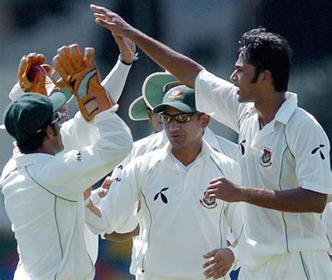 Shahadat Hossain celebrates after dismissing Malinda Warnapura ...