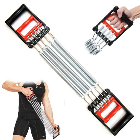 Springs Chest Expander Hand Gripper Muscle Exerciser With Plastic