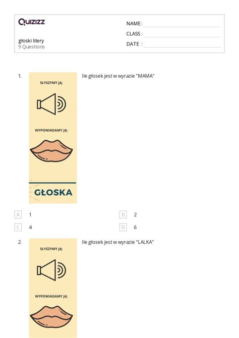 Ponad Litery Arkuszy Roboczych Dla Klasa W Quizizz Darmowe I Do