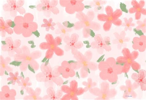 Pink Floral Wallpaper