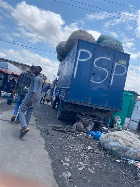 Lagos Community Turns Canal To Dumpsite Battles Offensive Odour