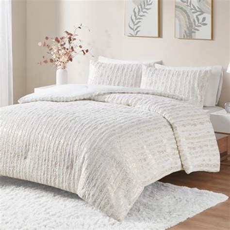 I Tested The Luxurious White And Gold Comforter Set Queen Here S Why It S A Must Have For Your