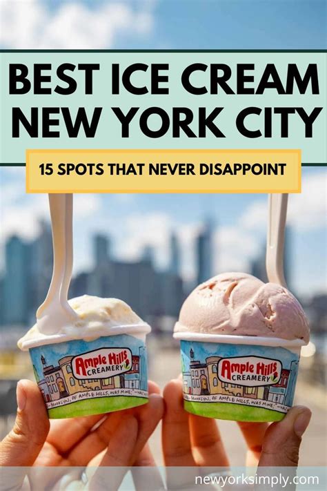 15 Delicious Ice Cream Shops Nyc Best Of New York City Nyc Ice