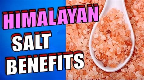 Health Benefits Of Pink Himalayan Salt Including Weight Loss Skin