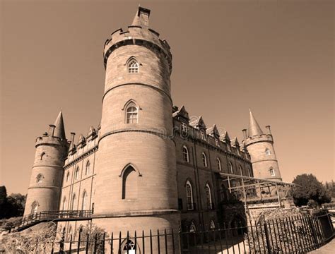 Inveraray Castle Is An Estate House Editorial Photography Image Of