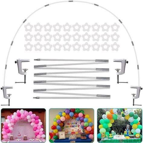 Kit D Arche Ballons R Glable En Fibre Pour Support De Ballons Kit De