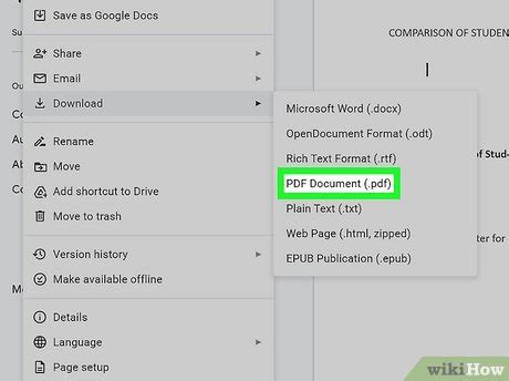 Ways To Convert A Microsoft Word Document To Pdf Format