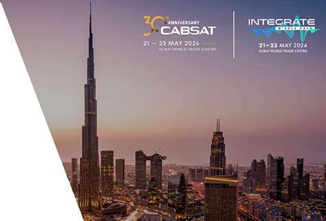 Cabsat Celebrates Th Anniversary Returns To Dubai World Trade Centre