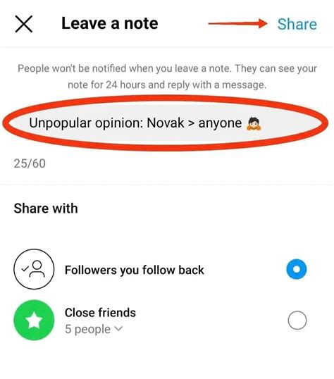Peraonal Instagram Notes