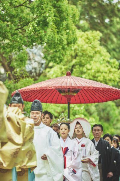 住吉大社 吉祥殿・「白無垢」の写真｜日本の結婚式