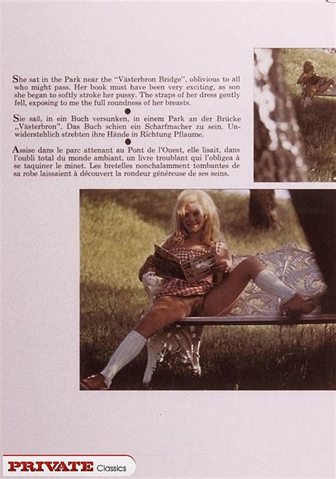 Vintage Porn Classic Two Blonde Seventies XXX Dessert Picture