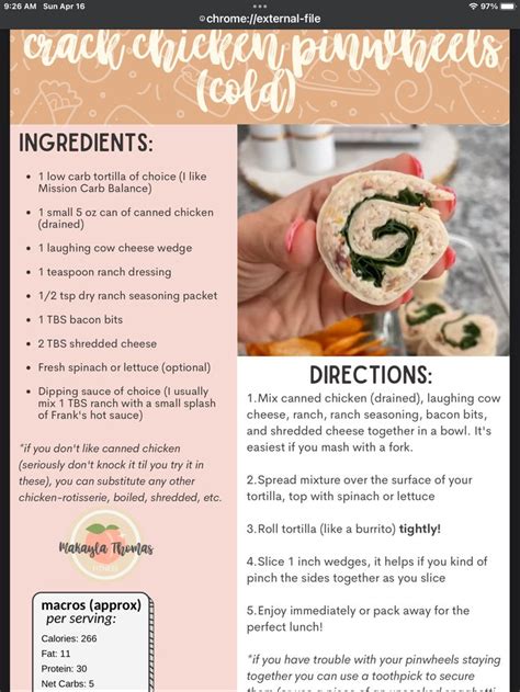 Pin By Shannon Graley On Makayla Thomas Food Easy Healthy Meal Prep