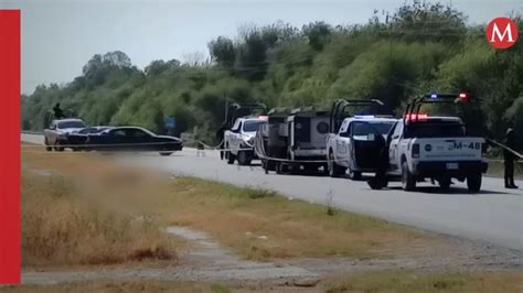 Hallan dos cuerpos en la carretera a Los Ramones en Pesquería NL