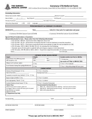 Fillable Online Imaging Outpatient Order Form Fax Email Print Pdffiller