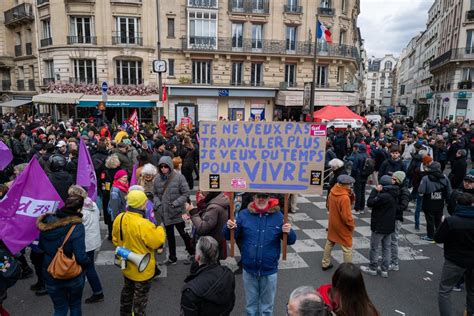 Jornada De Huelgas Y Manifestaciones En Francia