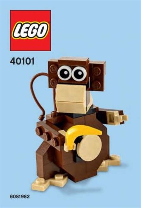 Lego 40101 1 Monthly Mini Model Build August 2014 Monkey Lego Brand