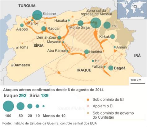 Mapas Explicam Batalha Do Ei Pela Síria E Pelo Iraque Bbc News Brasil