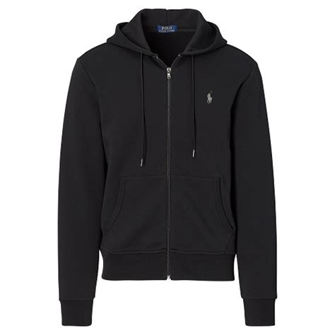 Ralph Lauren Veste Black Zipp Capuche Sport Aventure