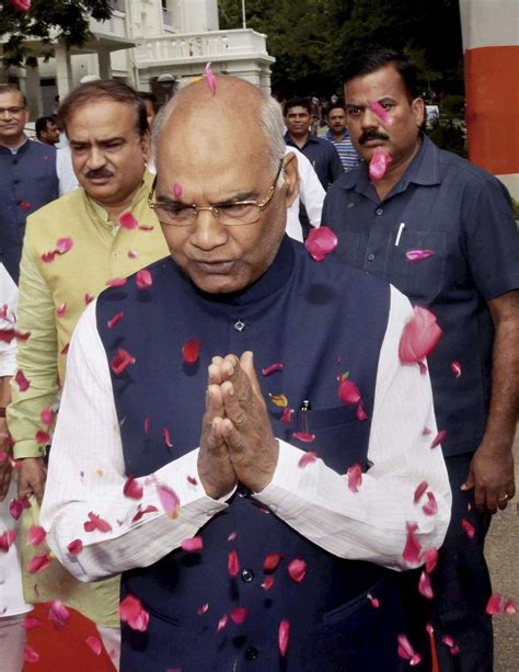 Ram Nath Kovind Ndas Presidential Nominee Ram Nath Kovind To Visit