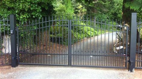 Driveway Gates Custom Aluminum Swing Driveway Gates Prauge West