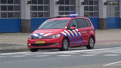 Brandweer Ambulances En Politie Met Spoed Onderweg In Purmerend Youtube