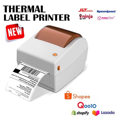 Easylabeltech USB Bluetooth WiFi Thermal Printer For Waybill Barcode