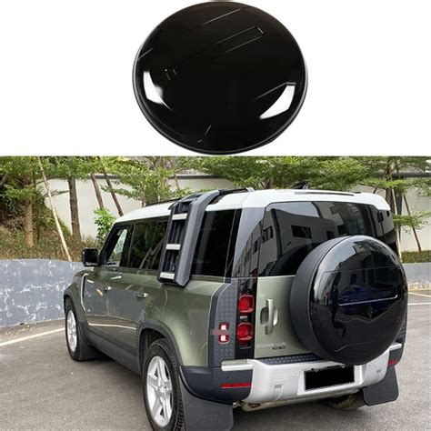 Amazon Santorini Black Rear Spare Tire Tyre Wheel Cover Fit For