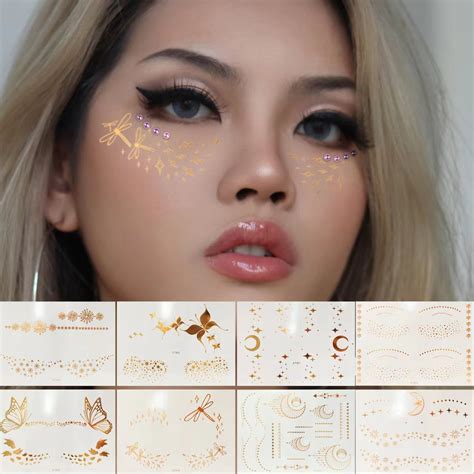 Face Stickerface Stickerface Tattoo Face Stickerface Sticker