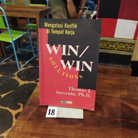 Jual Buku Mengatasi Konflik Di Tempat Kerja Win Win Solutions By Thomas