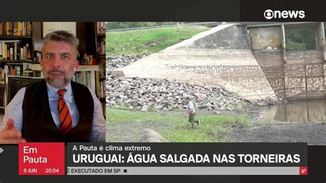 Uruguai vive pior seca dos últimos 70 anos GloboNews em Pauta G1