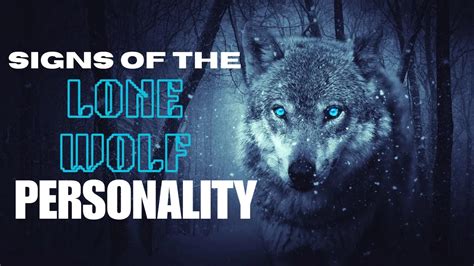 10 Signs Of A Lone Wolf Personality YouTube