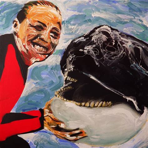 Dawn Brancheau and Tilikum or Final smile before the death Painting by ...