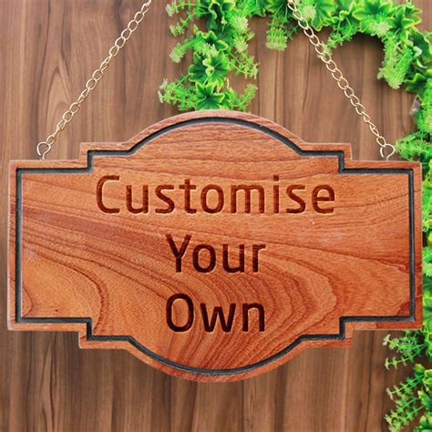 Introducing Large Wooden Hanging Signs